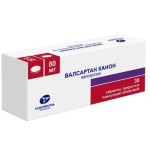 Валсартан Канон, табл. п/о пленочной 80 мг №30